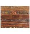 vidaXL Rectangular Table Top 70x90 cm 15-16 mm Solid Reclaimed Wood — Size: 70 x 90 cm 15-16 mm
