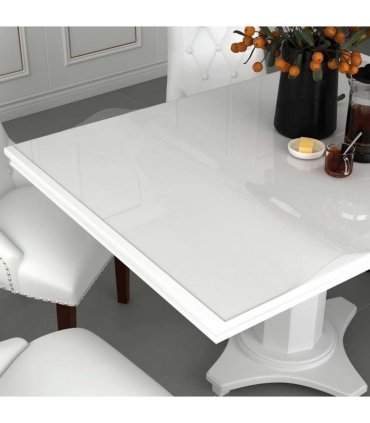 vidaXL Table Protector Transparent 100x60 cm 1.6 mm PVC — Size: 100 x 60 cm
