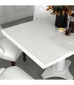 vidaXL Table Protector Transparent 100x60 cm 1.6 mm PVC — Size: 100 x 60 cm