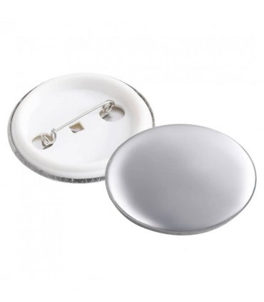 vidaXL Pinback Button Parts 500 Sets 37 mm