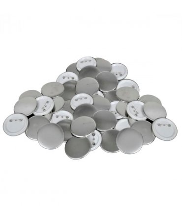 500 pcs PinBack Button Parts 44 mm