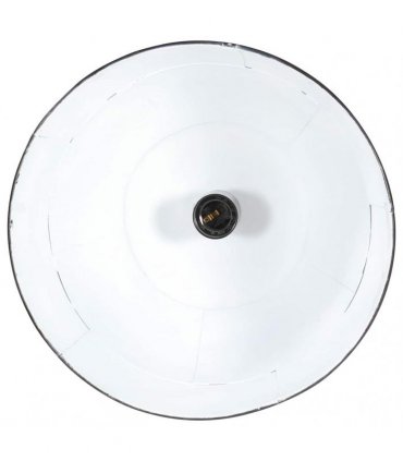 vidaXL Hanging Lamp | Black | Iron | 31 cm diameter | Hanging Light | Round — Size: Φ 31 cm