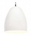 vidaXL Industrial Hanging Lamp 25 W White Round 42 cm E27 — Size: Ø 42 cm