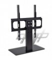vidaXL TV Bracket with Base Iron Black 23"-55"