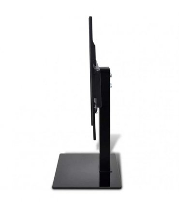vidaXL TV Bracket with Base Iron Black 23"-55"