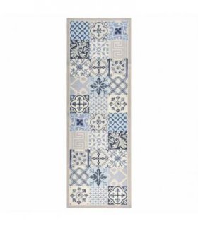 vidaXL Kitchen Floor Mat Washable Mosaic 45x150 cm — Size: 45 x 150 cm