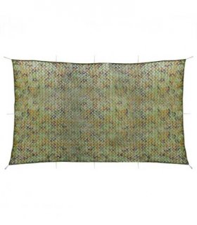 vidaXL Camouflage Net with Storage Bag 2x8 m Green — Size: 200 x 800 cm