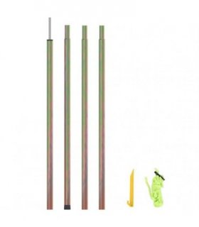 vidaXL Sunshade Sail Pole 250 cm Galvanised Steel