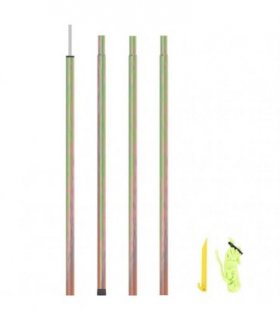 vidaXL Sunshade Sail Pole 200 cm Galvanised Steel