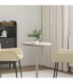 vidaXL Table Top | Grey | Marble | 50 cm diameter | Durable | Table Top | Round — Size: Ø 50 x 2.5 cm