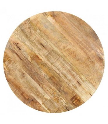 vidaXL Side Table 68x68x56 cm Solid Mango Wood — Colour: Natural