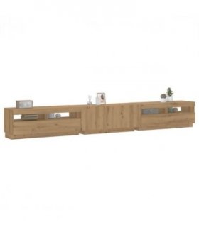vidaXL TV Cabinet | Artisan oak | Engineered wood | 300 x 35 x 40 cm