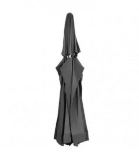 vidaXL Replacement Fabric for Outdoor Parasol Anthracite 610 cm — Size: Φ 610 cm