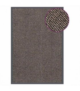 vidaXL Doormat Tufted 80x120 cm Dark Brown — Size: 80 x 120 cm