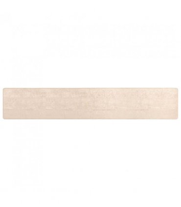 vidaXL Rug Runner MARSA Cream 80 x 400 cm Polyester and PVC