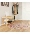 vidaXL Rug Washable Multicolour Ø 120 cm