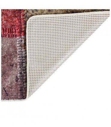 vidaXL Rug Washable Patchwork 80x150 cm Multicolour — Size: 80 x 150 cm