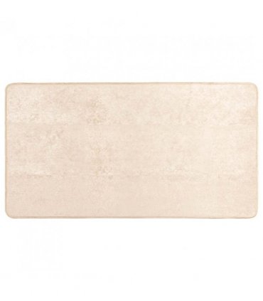 vidaXL Rug Runner MARSA Cream 80 x 100 cm Polyester and PVC