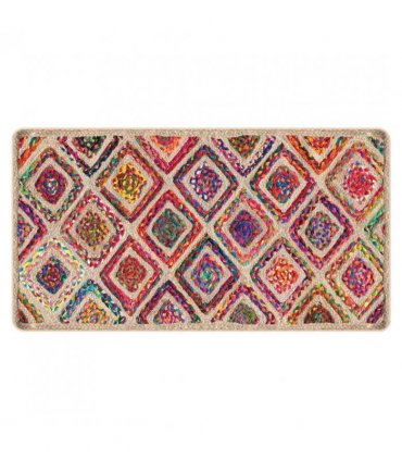 vidaXL Rug Washable Multicolour 80x150 cm — Size: 80 x 150 cm