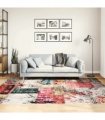 vidaXL Rug Washable Patchwork 160x230 cm Multicolour — Size: 160 x 230 cm