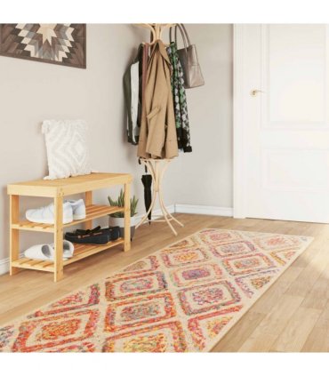 vidaXL Rug Washable Multicolour 80x300 cm — Size: 80 x 300 cm