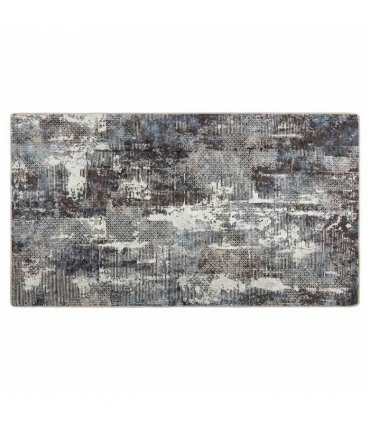 vidaXL Rug Washable Multicolour 80x150 cm — Colour: black and white, Size: 80 x 150 cm