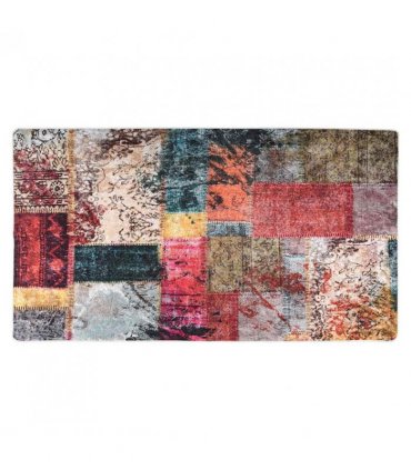 vidaXL Rug Washable Patchwork 190x300 cm Multicolour — Size: 190 x 300 cm
