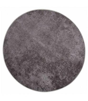 vidaXL Rug Washable Grey Ø 200 cm
