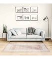 vidaXL Rug Washable 80x150 cm Beige — Colour: beige and gold, Size: 80 x 150 cm