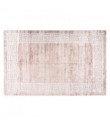 vidaXL Rug Washable 80x150 cm Beige — Colour: beige and gold, Size: 80 x 150 cm