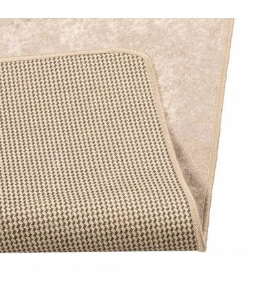 vidaXL Rug Runner MARSA Cream 50 x 300 cm Polyester and PVC