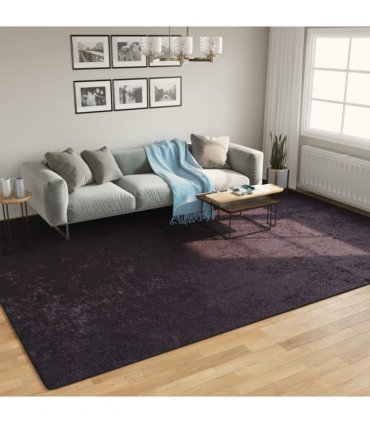 vidaXL Rug Washable Anthracite 400x300 cm Anti Slip — Size: 400 x 300 cm