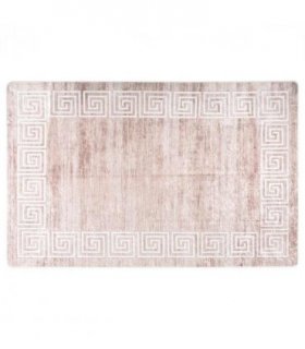 vidaXL Rug Washable 160x230 cm Beige Anti Slip — Colour: beige and gold, Size: 160 x 230 cm