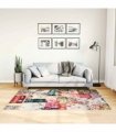 vidaXL Rug Washable Patchwork 120x180 cm Multicolour — Size: 120 x 180 cm