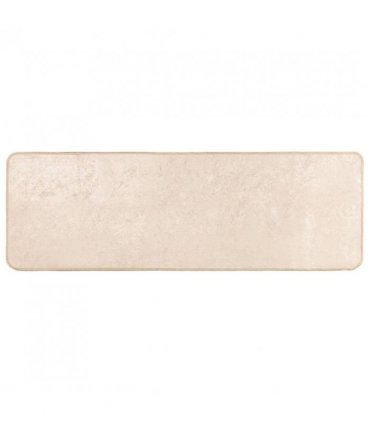 vidaXL Rug Runner MARSA Cream 50 x 150 cm Polyester and PVC