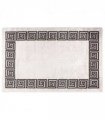 vidaXL Rug Washable 160x230 cm Light Beige — Colour: beige and black, Size: 160 x 230 cm