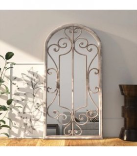 vidaXL Mirror Sand 70x30 cm Iron for Indoor Use — Size: 70 x 30 cm — V0671949951