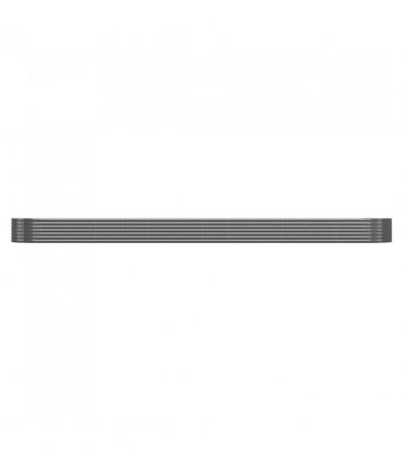 vidaXL Garden Raised Bed Galvanised Steel 544x100x36 cm Anthracite — Size: 544 x 100 x 36 cm