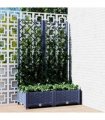 vidaXL Garden Planter | Blue grey | Polypropylene | Large | Planters — V0671950609