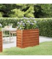 vidaXL Garden Raised Bed Rusty 100x40x77 cm Corten Steel — Size: 100 x 40 x 77 cm