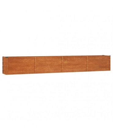 vidaXL Garden Raised Bed | Rusty | Corten steel | 320 x 40 x 45 cm | Durable