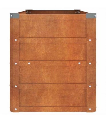vidaXL Garden Raised Bed Rusty 100x40x45 cm Corten Steel — Size: 100 x 40 x 45 cm