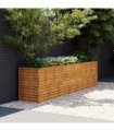 vidaXL Garden Raised Bed 291x50x69 cm Corten Steel — Size: 291 x 50 x 69 cm