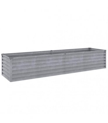 vidaXL Garden Raised Bed 194x50x36 cm Corten Steel — Size: 194 x 50 x 36 cm