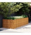 vidaXL Garden Raised Bed 290x100x69 cm Corten Steel — Size: 290 x 100 x 69 cm