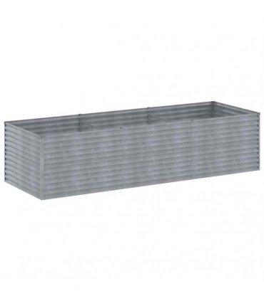 vidaXL Garden Raised Bed 290x100x69 cm Corten Steel — Size: 290 x 100 x 69 cm