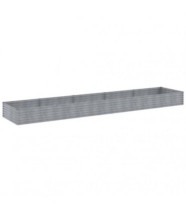 vidaXL Garden Raised Bed 482x100x36 cm Corten Steel — Size: 482 x 100 x 36 cm