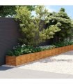 vidaXL Garden Raised Bed 770x50x36 cm Corten Steel — Size: 770 x 50 x 36 cm