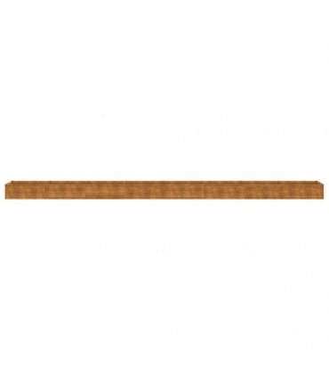 vidaXL Garden Raised Bed 770x50x36 cm Corten Steel — Size: 770 x 50 x 36 cm