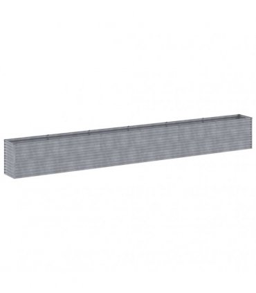 vidaXL Garden Raised Bed 578x50x69 cm Corten Steel — Size: 578 x 50 x 69 cm